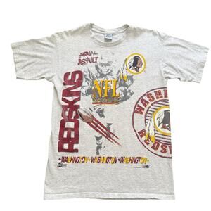 Washington Redskins Vintage Salem AOP T-Shirt Large